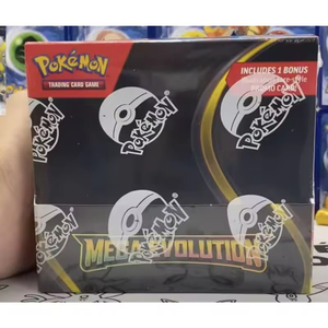YY 360 Pokemon Version US ME01 Pack Supplémentaire MEGA <span class=keywords><strong>EVOLUTION</strong></span> Entraîneur Coffret Cadeau <span class=keywords><strong>Jeu</strong></span> de Société Couleur - Product Image 3