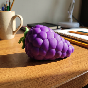 Wholesale Large Realistic Grape Squishy Slow Rising Soft Fruit <b>Squeeze</b> <b>Ball</b> Stress Relief Sensory Toy 14 Years Unisex Ready Ship - Product Image 2