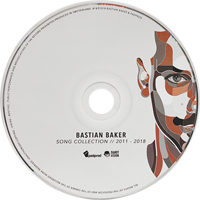 Disco de CD con Diseño Artístico de Retrato, CD con Diseño Geométrico Moderno para Compilaciones de Artistas