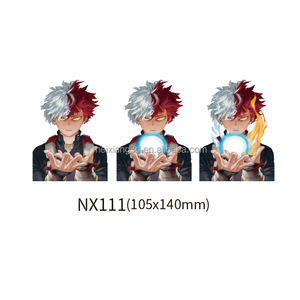 3D 翻转效果全息幻觉运动卡片漂白动漫光栅 PET 贴纸用于节日装饰 - Product Image 6