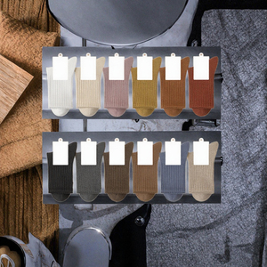 Calcetines <span class=keywords><strong>de</strong></span> algodón <span class=keywords><strong>de</strong></span> alta calidad para hombre al por mayor, color negro, blanco, beige, tejido <span class=keywords><strong>de</strong></span> punto, para uso diario, primavera. - Product Image 3