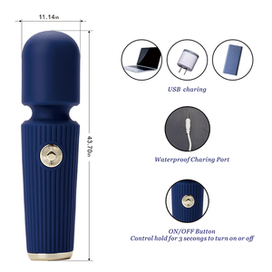 Sleek Zachter Vloeibare Siliconen G-Spot Massager Mini Av Wand Dildo Voor Vrouwen Vibrator Sex Toys - Product Image 3