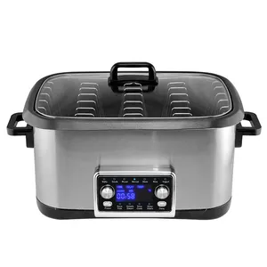 12 in 1 deluxe digital multi cooker sous vide cooker LED large display 7.5l Programmable Slow Cooker machine