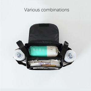 <span class=keywords><strong>Sac</strong></span> de rangement multifonctionnel pour poussette de bébé avec porte-bouteille pour les soins de bébé - Product Image 5