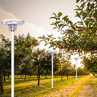 Pest Killer Outdoor Mosquito Killer Solar LED-lamp Bewegingssensor Afstandsbediening Li-ionbatterij IP65 voor achtertuinpatio