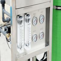 Système d'eau RO 250L avec pompe, garantie 1 an, filtre à eau par osmose inverse et machine de purification