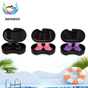 Set Profesional de Tapones para los Oídos y Pinza Nasal en Espiral de Silicona Impermeable para Natación, Baño y Buceo, Anti-Asfixia - Product Image 5