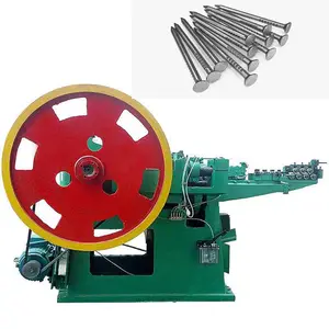easy operate hot selling Hebei automatic roofing round double head threaded competitive second hand 4C nail making machine