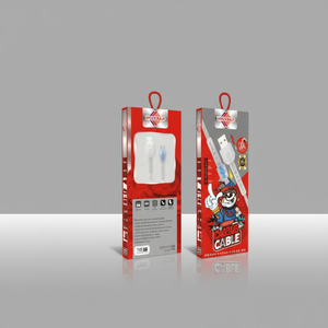 Durevole tipo Micro-Lightning-C dispositivi USB cavo di ricarica plastica e metallo-per gadget specifici - Product Image 2