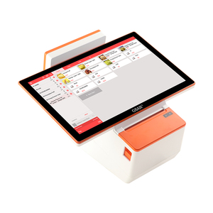 Machine de <span class=keywords><strong>compte</strong></span> de <span class=keywords><strong>caisse</strong></span> de 11.6 pouces avec écran tactile capacitif de 10 points, terminal de point de vente tout-en-un avec lecteur de codes à barres - Product Image 2
