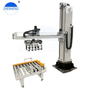 Robot columna paletizador máquina de cemento 20kg 50kg caja de cartón máquina paletizadora automática línea de embalaje columna bolsa paletizador