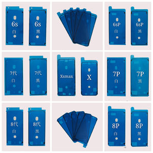 Autocollant adhésif étanche pour <span class=keywords><strong>iPhone</strong></span> X XR XS Max 11 12 mini 12P 13 pro, cadre <span class=keywords><strong>d</strong></span>'écran, bande adhésive pour lunette, adhésif + batterie, 100 pièces - Product Image 6