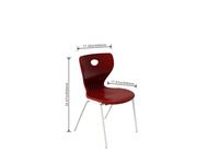 Chaises mobiles pour collège, mobilier de salle de classe, bureau et chaise pour enfants, bureaux et chaises en plastique pour étudiants, ensemble de mobilier scolaire