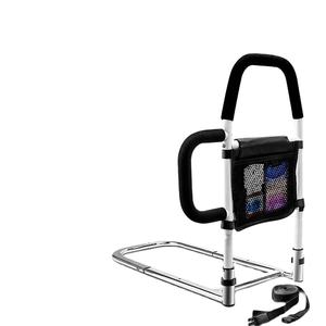 Adjustable Bed Assist Rail Handle and Hand Guard Grab <b>Bar</b> Bedside Safety and Stability - Product Image 3