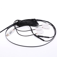 Symphony New RGB LED Acrylique Strip Lights Lampe d'ambiance intérieure de voiture avec APP Control Hidden Style Neon Atmosphere
