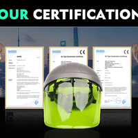Casque de sécurité laser professionnel pour la protection des yeux et du visage lors de la soudure laser