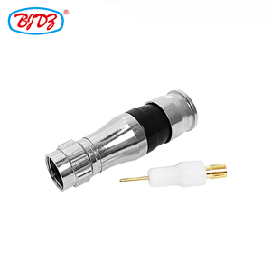 Компрессионный разъем F-типа (штекер) для коаксиального кабеля RG11, в наличии на складе - Product Image 4