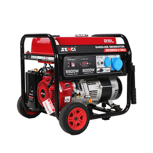 상점에서 Senci 발전기 예비 부품 8kva 가솔린 발전기 7.5kw - Product Image 1
