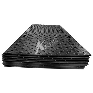 Tapis de chantier temporaire en UHMWPE renforcé composite, durée de vie prolongée, solution économique pour chantier - Product Image 5