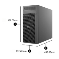 Estación de Trabajo para Oficina Pro Max Tower T2 FCT2250, Core Ultra 9-285K, 4 x 16 GB DDR5 4800 MT/s, 4 TB, Disco Duro SATA de 3.5 Pulgadas y 5400 RPM