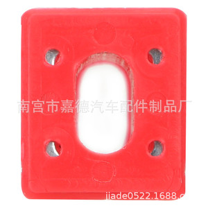 Ford Mondeo Mk2 <b>Door</b> Gasket Base Sealing Clip 18mm X 16mm Red <b>Trim</b> Weatherstripping Fastener Replacement Part - Product Image 5