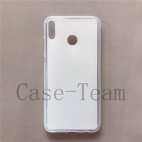Fabricant de gros étuis en TPU mat doux givré couverture arrière étui de téléphone portable en silicone pour Huawei Honor 8X Max noir