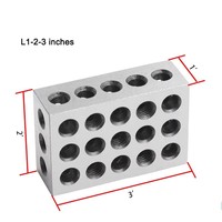 REALMAX Blocs de centrage parallèles 1x2x3, usinés avec précision, pour le maintien des pièces sur les machines de fraisage et de perçage CNC