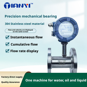 ± 0.5% meteran aliran bahan bakar <span class=keywords><strong>Diesel</strong></span> baja tahan karat meteran aliran turbin industri minyak & Gas - Product Image 3