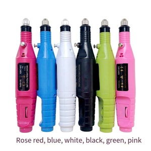 SunelPort ネイルプラスチックブラシレスモーターネイルグラインダー箱入りUSBケーブルミニポータブル電動ペンプラグインハイパワープロフェッショナル - Product Image 6