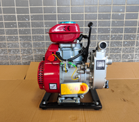 Pompa Air Bensin Portabel GLB 2HP, Sentrifugal Kompatibel OEM untuk Irigasi Pertanian, Penggunaan Pertanian dan Rumah Tangga