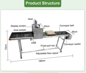 Machine d'impression à code <span class=keywords><strong>de</strong></span> date pour œufs <span class=keywords><strong>de</strong></span> poulet, <span class=keywords><strong>de</strong></span> <span class=keywords><strong>canard</strong></span> et d'oie, machine d'estampage, imprimante à jet d'encre pour œufs, vente en gros - Product Image 4