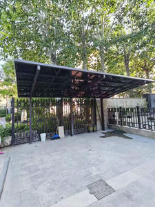 Cochera y Estacionamiento <span class=keywords><strong>Modular</strong></span> de Aluminio con Techo Arqueado para Exteriores, Uso Doméstico y Múltiples Espacios - Product Image 2