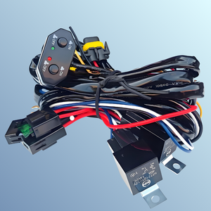 Lampu Kerja LED dengan Kabel Tembaga-40A-Tahan Air IP67-Modifikasi Offroad/Bengkel Perbaikan Dilindungi Sekring Tahan Korosi A07 - Product Image 1