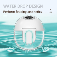 OEM ODM TPH Tire-lait électrique portable en silicone de qualité alimentaire, mains libres, avec 5 modes, 9 niveaux, silencieux et rechargeable