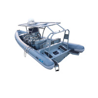 Bateau de patrouille de 29 pieds, bateau gonflable, bateau de patrouille de 8.6m, bateau côtelé en aluminium