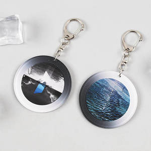 NASNAK Personalisierter Anime-Cartoon UV-Druck Mini-Album Konzert-Star Peripherie-Aufzeichnungsanhänger NFC Acryl für Schlüsselanhänger - Product Image 2