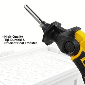 Soldador Eléctrico DEWALT de 30W con Calentamiento Rápido de 12V, Herramienta de Soldadura con Temperatura Ajustable, Compatible con Milwaukee y Makita - Product Image 3