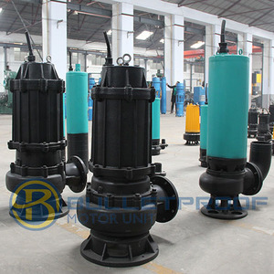 Bulletproof Heavy Duty Supplier Premium Quality Submersible Raw Sewage <b>Pump</b> High Flow Stainless Steel AC Motor Flood Control - Product Image 5