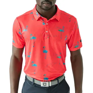 Fabriek Groothandel Design Sublimatie Custom Golf Polo T-Shirt Snel Bedrukt Polo Gebreide Polo Shirt Voor Mannen