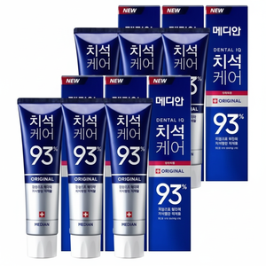 Confezione da 6 Dentifrici Originali Median Tartar Care 120g con Ingredienti Chimici per Uso Domestico a Prezzo Scontato - Product Image 1