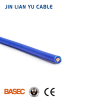 Fil électrique en cuivre toronné 24 AWG, isolé PVC H07V-U/H07V-R 450/750V BASEC ROHS, câble de construction 1,5 mm en bobine