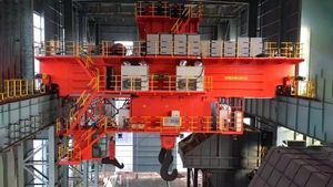 رافعة جسرية فولاذية رباعية العوارض بقدرة 320 طن من نوع YZ - Product Image 2