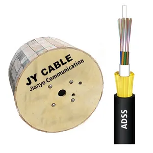 Aerial fiber optic cables g652d single span 200-1000m 12f 16 core 48 core 72 core fibra optica