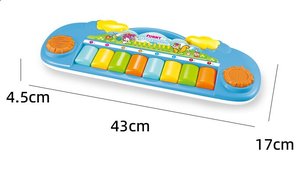 Clavier de piano électrique en plastique à piles, instrument de musique, jouet musical pour enfants, vente en gros - Product Image 5