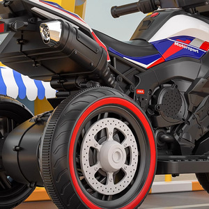 Tricycle électrique pour enfant, rechargeable, double propulsion, télécommande, jouet pour enfants de 6 à 12 mois et de 3 à 6 ans - Product Image 4