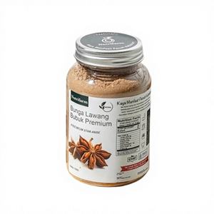 Poudre d'anis étoilé blanc 100% pure biologique de qualité supérieure, fraîchement moulue et aromatique, agriculture directe d'Indonésie, Nutrifarm - Product Image 1