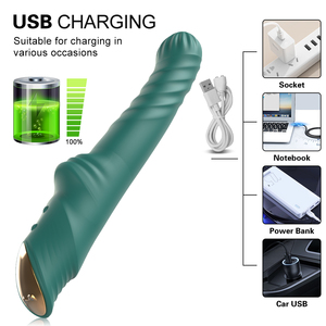 Vibrateur télescopique pour pénis, point G, jouets sexuels pour adultes, stimulateur anal clitoridien, gode, pincement de côté, orgasme, plaisir - Product Image 2