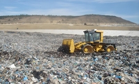 23 tonnes 26 tonnes 28 tonnes 30 tonnes 40 tonnes Compacteur de déchets d'ordures avec rouleau vibrant et pompe Compacteur d'ordures