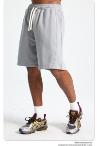 Nouveau design 2026 – Short décontracté personnalisé en coton motif <span class=keywords><strong>requin</strong></span> camouflage pour homme – Idéal pour le basketball et les sports de plein air - Product Image 5