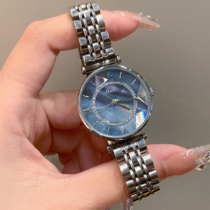 Reloj de Cuarzo Minimalista y Versátil para Mujer, Reloj de Pulsera Casual de Moda con Correa de Acero para Dama - Product Image 2